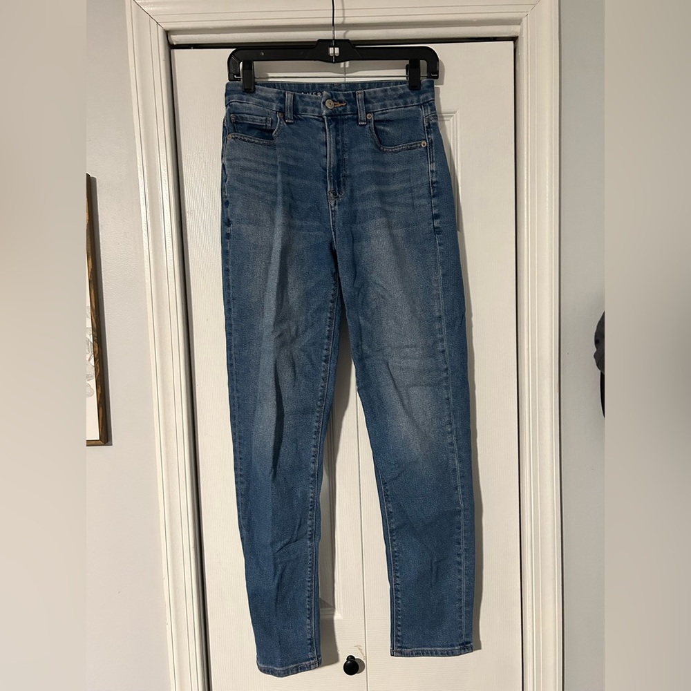 American Eagle Outfitters Blue Straight Leg Jeans